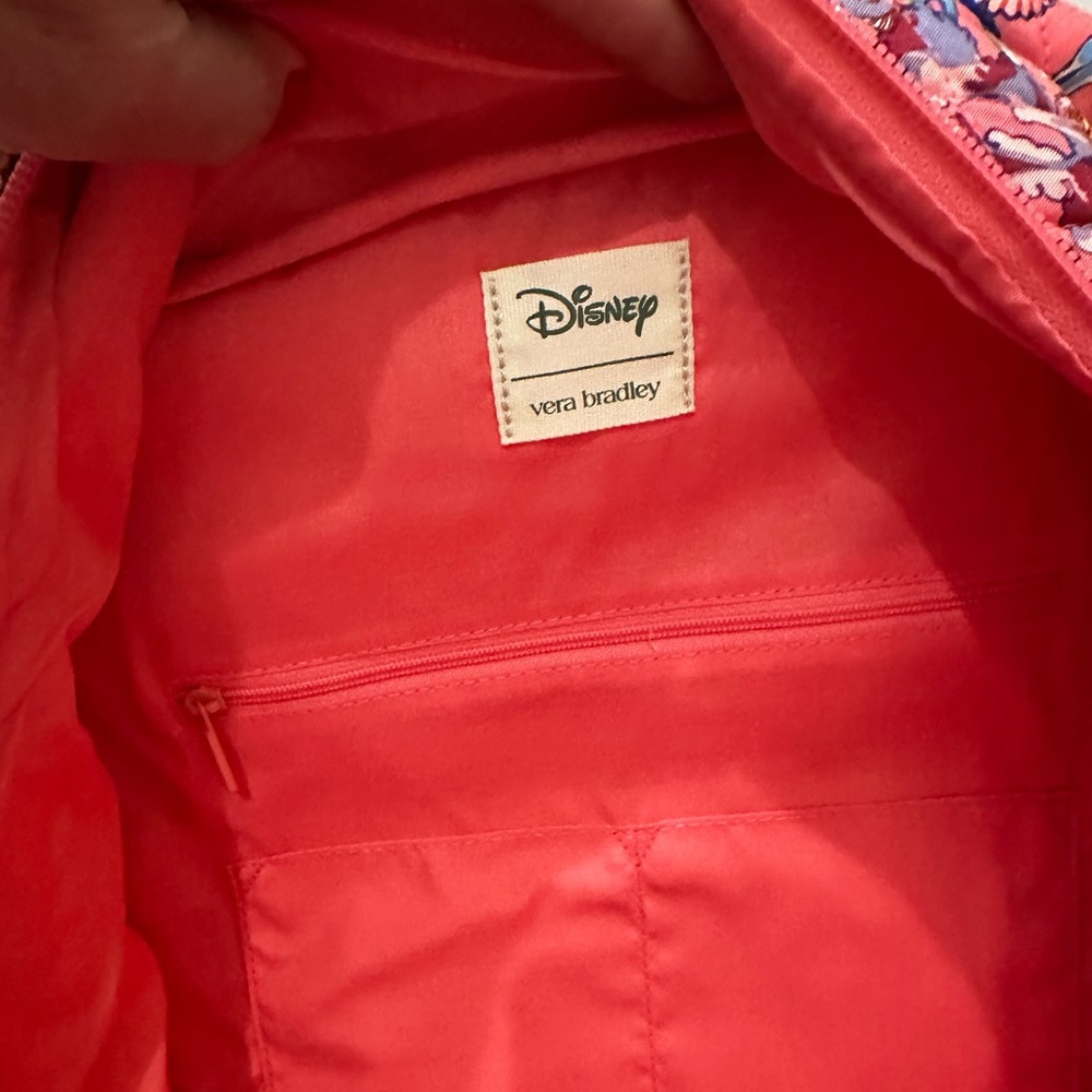Vera Bradley Limited Edition Disney’s Ariel Essential Large Backpack NWT - Picture 9 of 14